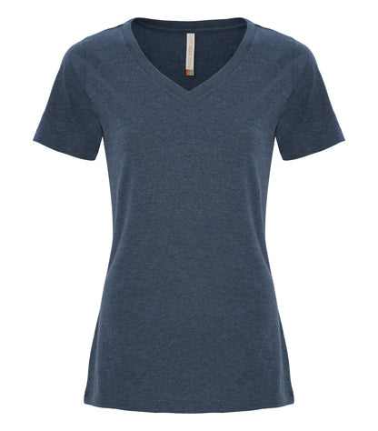 ATC™ EUROSPUN® RING SPUN V-NECK LADIES' TEE - ATC8001L
