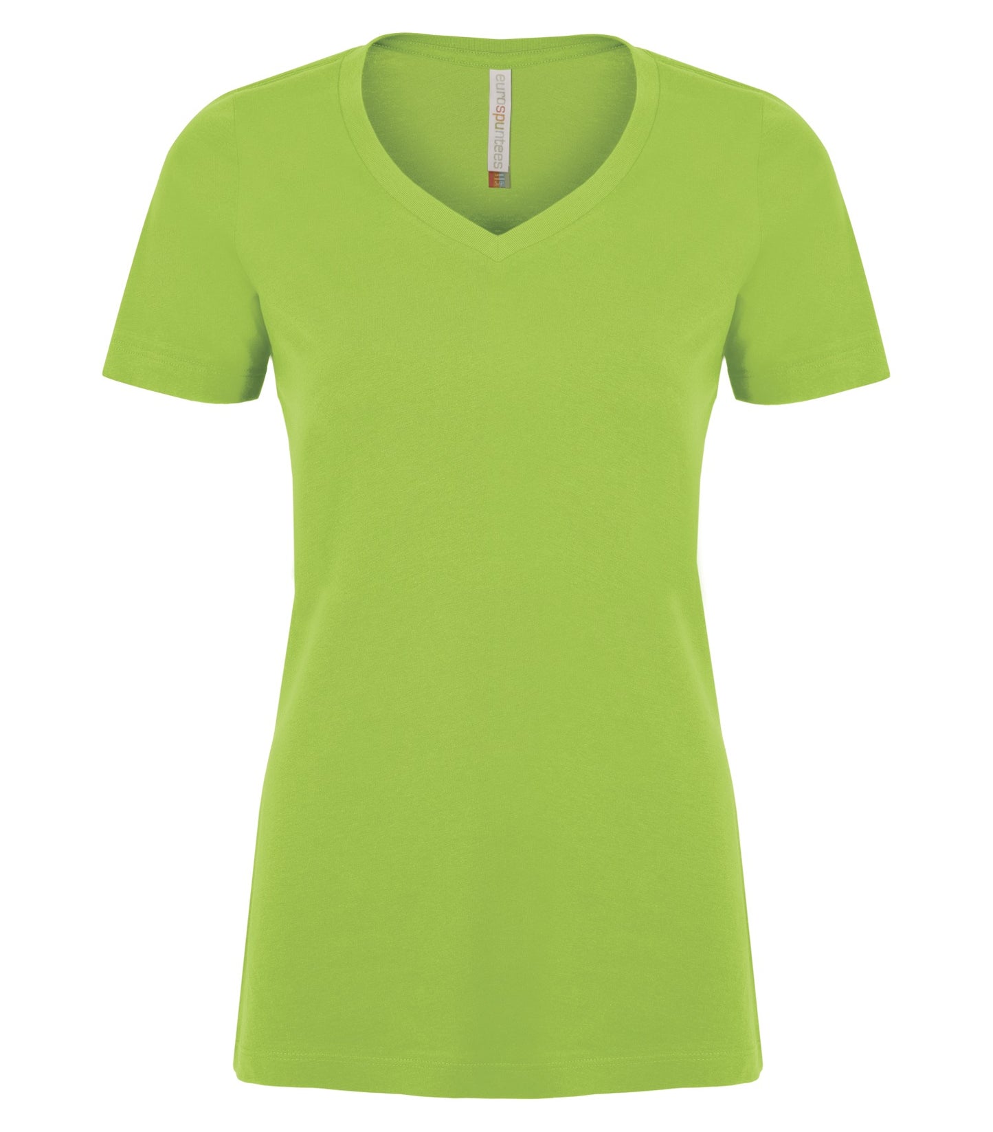 ATC™ EUROSPUN® RING SPUN V-NECK LADIES' TEE - ATC8001L