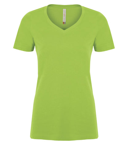 ATC™ EUROSPUN® RING SPUN V-NECK LADIES' TEE - ATC8001L