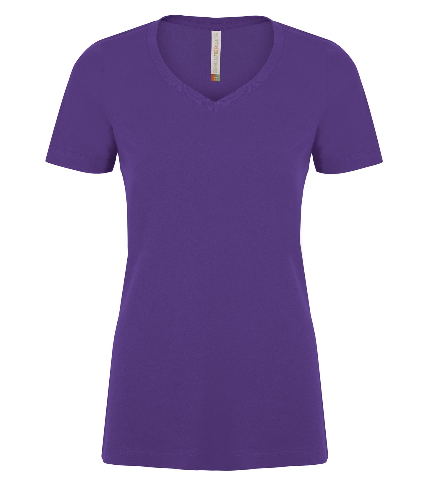 ATC™ EUROSPUN® RING SPUN V-NECK LADIES' TEE - ATC8001L