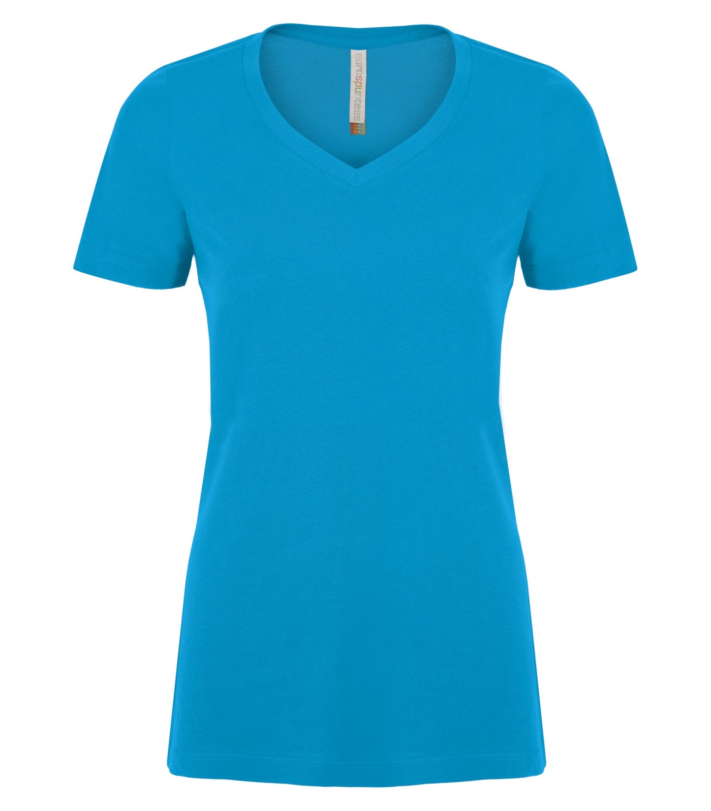 ATC™ EUROSPUN® RING SPUN V-NECK LADIES' TEE - ATC8001L