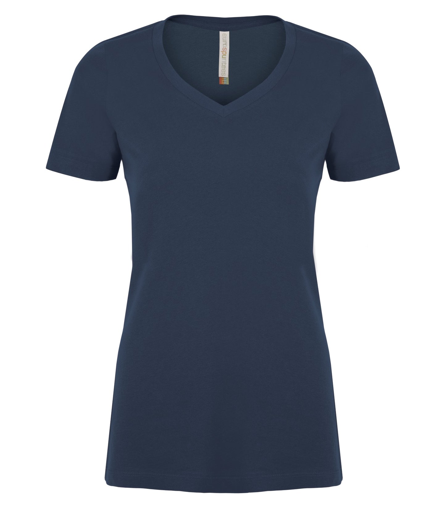 ATC™ EUROSPUN® RING SPUN V-NECK LADIES' TEE - ATC8001L