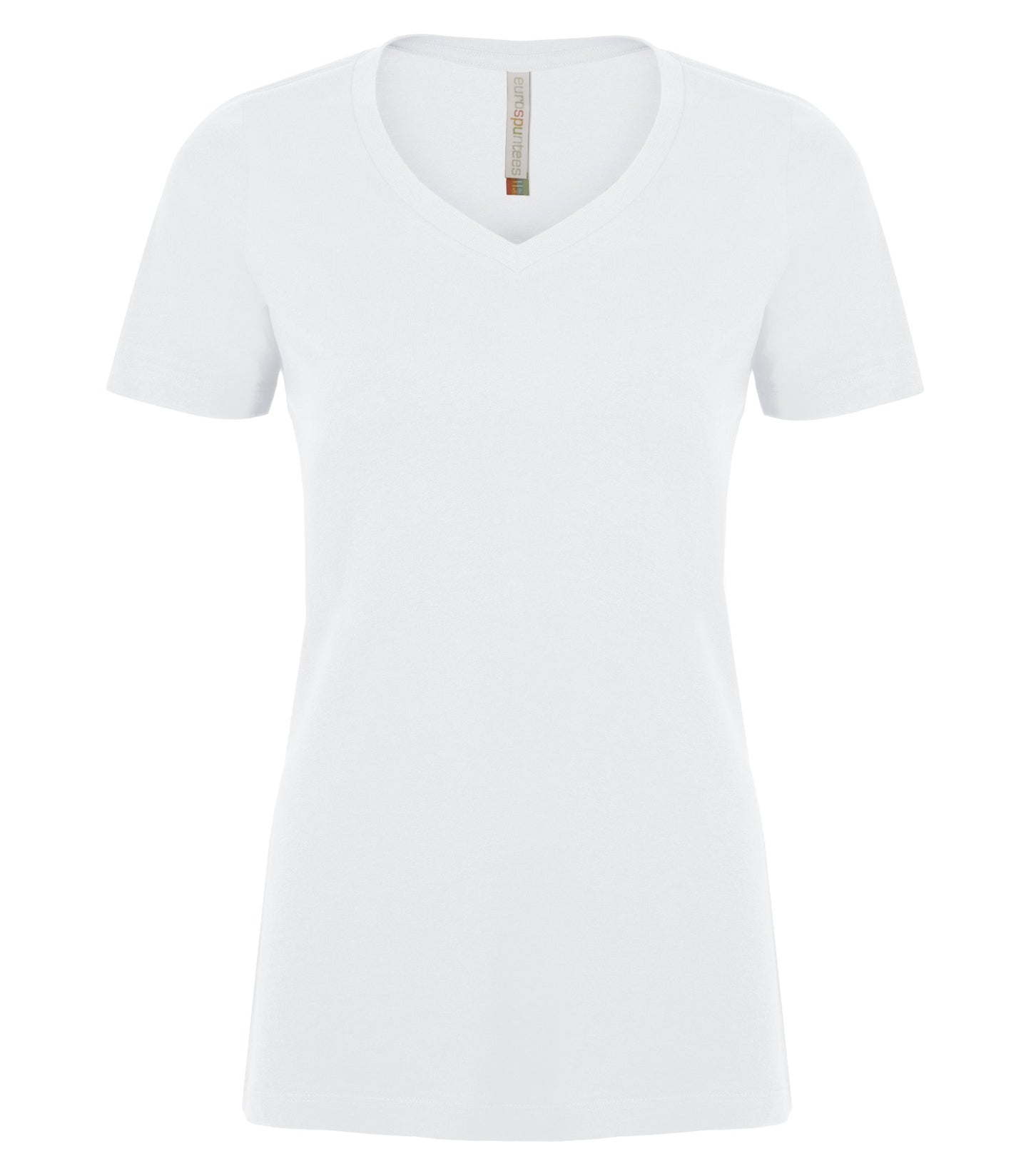 ATC™ EUROSPUN® RING SPUN V-NECK LADIES' TEE - ATC8001L