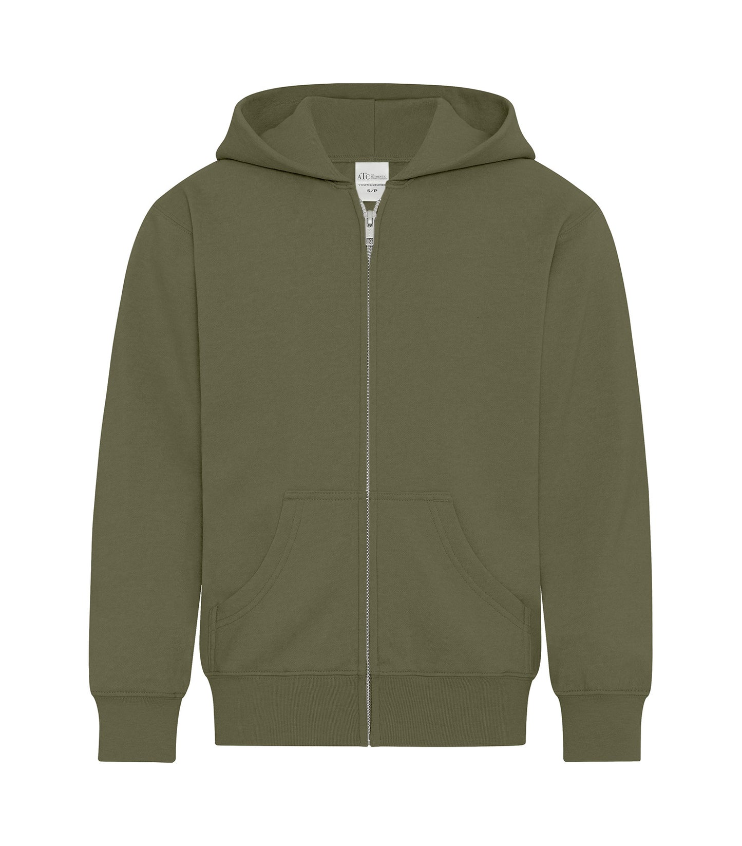 ATC™ EVERYDAY FLEECE FULL ZIP YOUTH HOODIE - ATCY2600