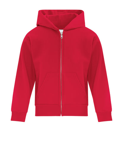 ATC™ EVERYDAY FLEECE FULL ZIP YOUTH HOODIE - ATCY2600