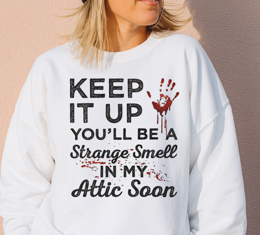 DTF Transfer Strange Smell in the Attic