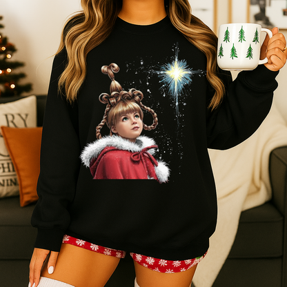 Sweatshirt Hoodie – Cindy Louu Inspired Holiday Print