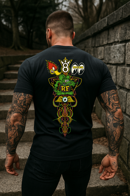 DTF Transfer – Retro Freak show Pinstripe Graphic