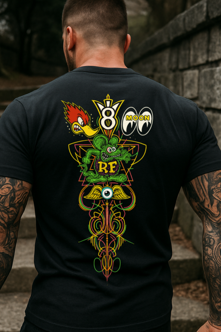 DTF Transfer – Retro Freak show Pinstripe Graphic