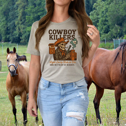 T-Shirt Sweatshirt Crewneck Wild Cowboy Killers Boho