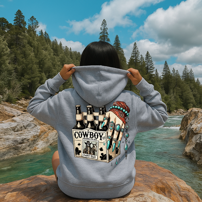 DTF Transfer Cowboy Tears 6-Pack with Turquoise Rings