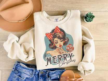 – Retro PinUp Merry Christmas