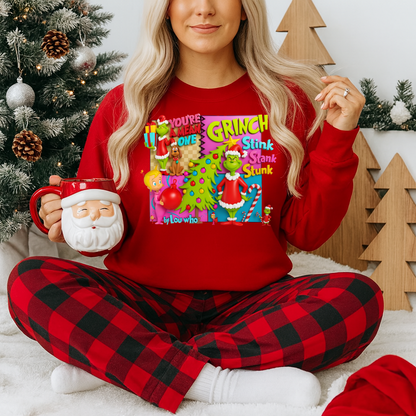 Sweatshirt Or Hoodie 3D You’re a Mean One – Stink Stank Stunk