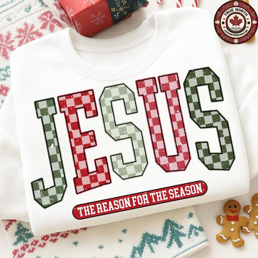 Sweatshirt Or Hoodie  Christmas Jesus – Faith Based Holiday