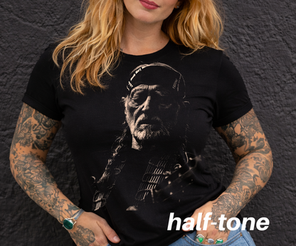 DTF Transfer Half-Tone Willy