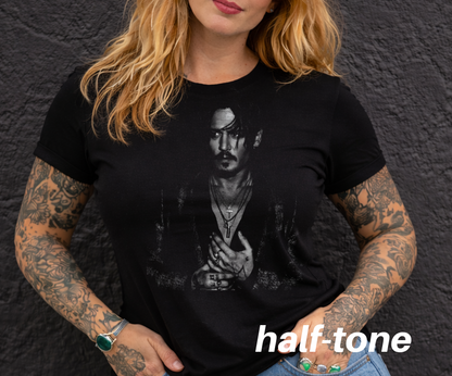 DTF Transfer Half-Tone Johnny D