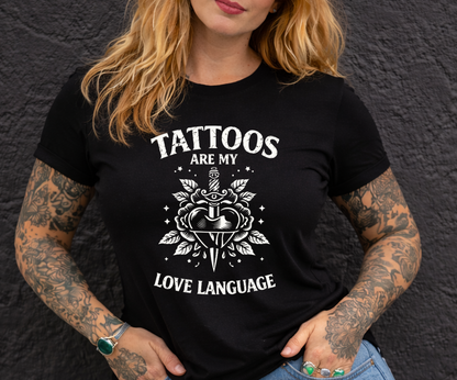 DTF Transfer Tattoos Are My Love Language
