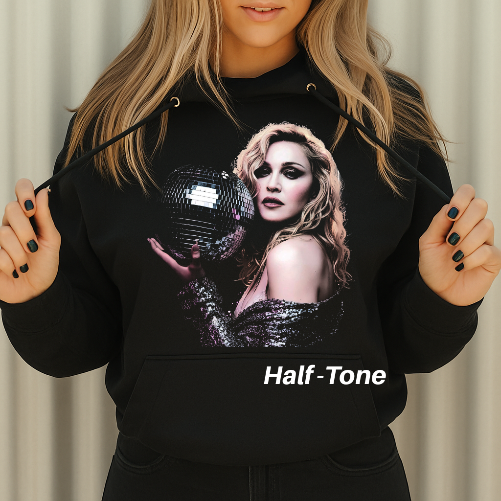 DTF Transfer Half-Tone Madonnaa