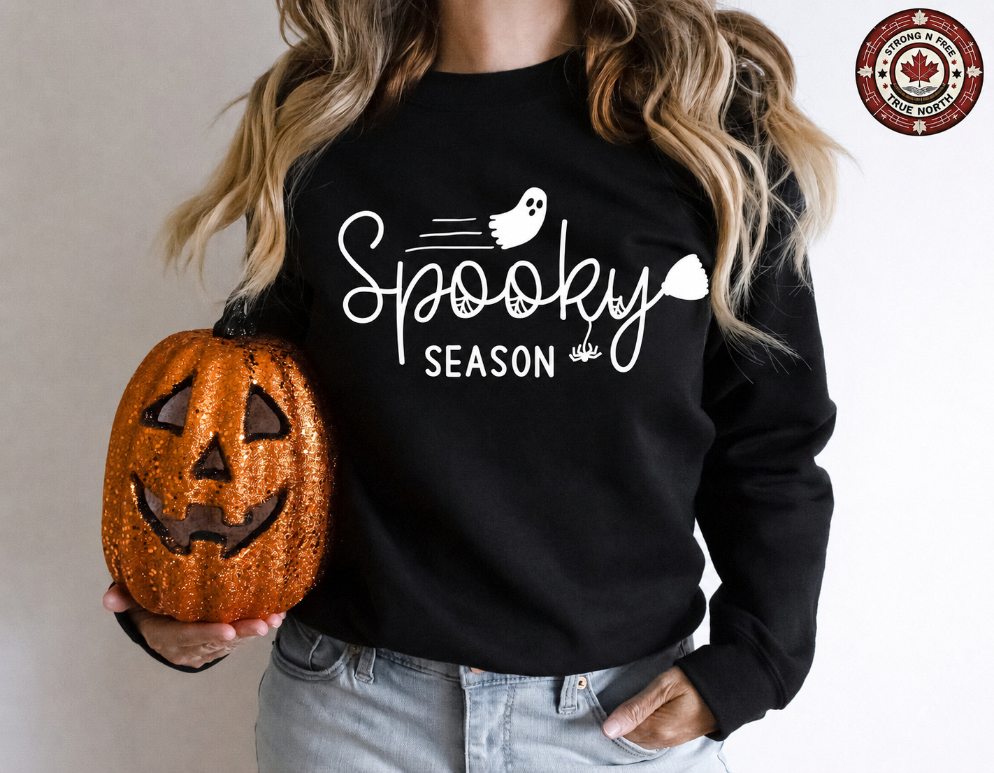 Spooky Season ghost ready-to-press DTF transfer photo 1