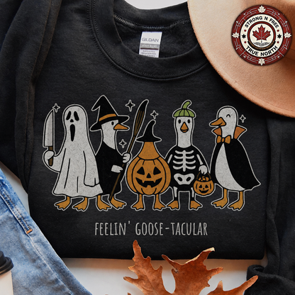 Feelin’ Goose-tacular Halloween geese ready-to-press DTF transfer photo 2