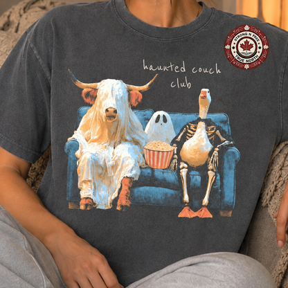 Haunted Couch Club farm animals ready-to-press DTF transfer photo 1