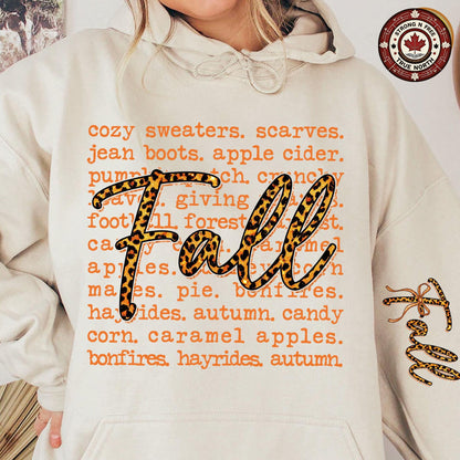 Leopard Fall , Coquette Autumn Pumpkin Design, Cozy Season Retro Halloween ready-to-press DTF transfer photo 2