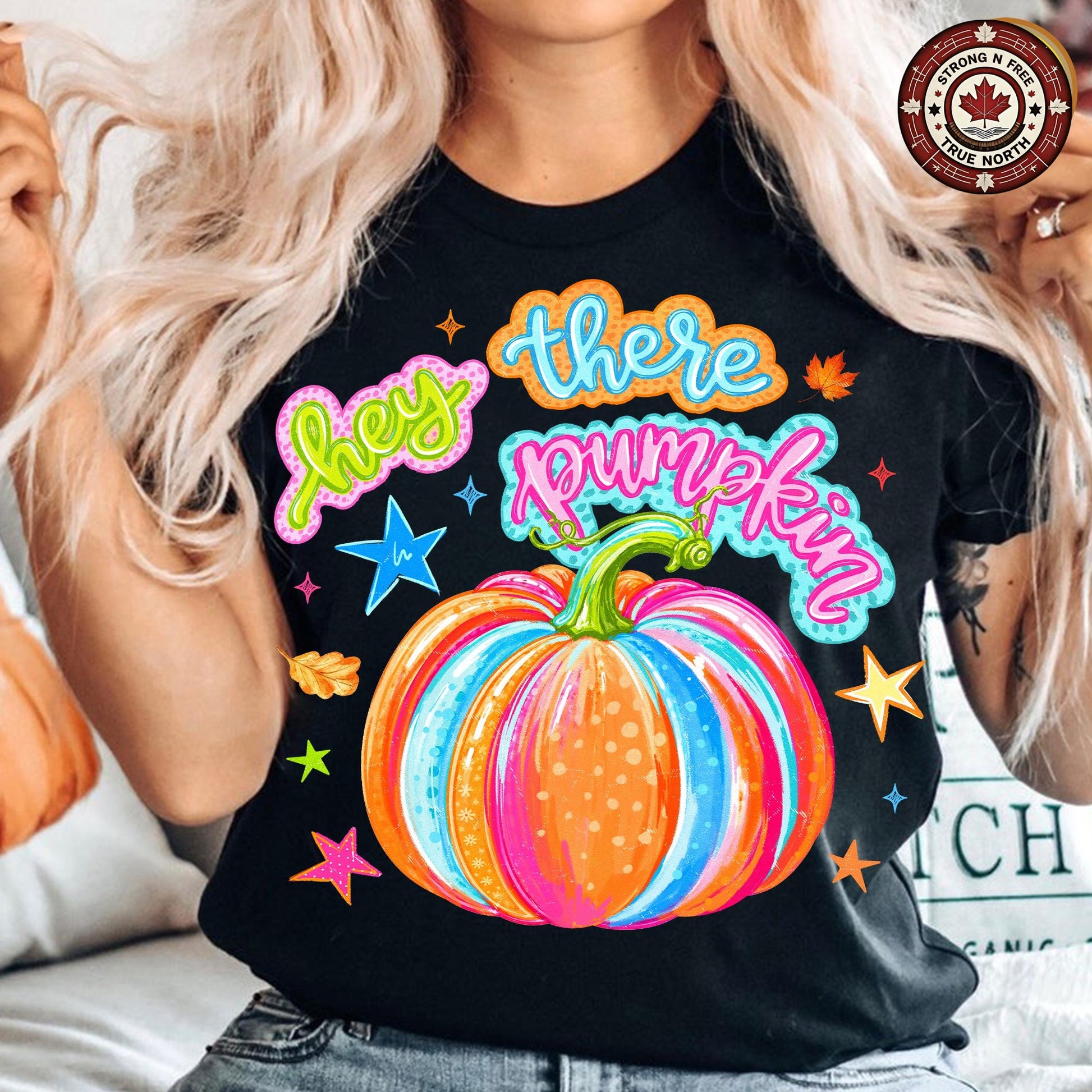 Preppy Pumpkin , Hey There Pumpkin Design, Fall Pumpkin Patch Shirt , Autumn ready-to-press DTF transfer photo 1