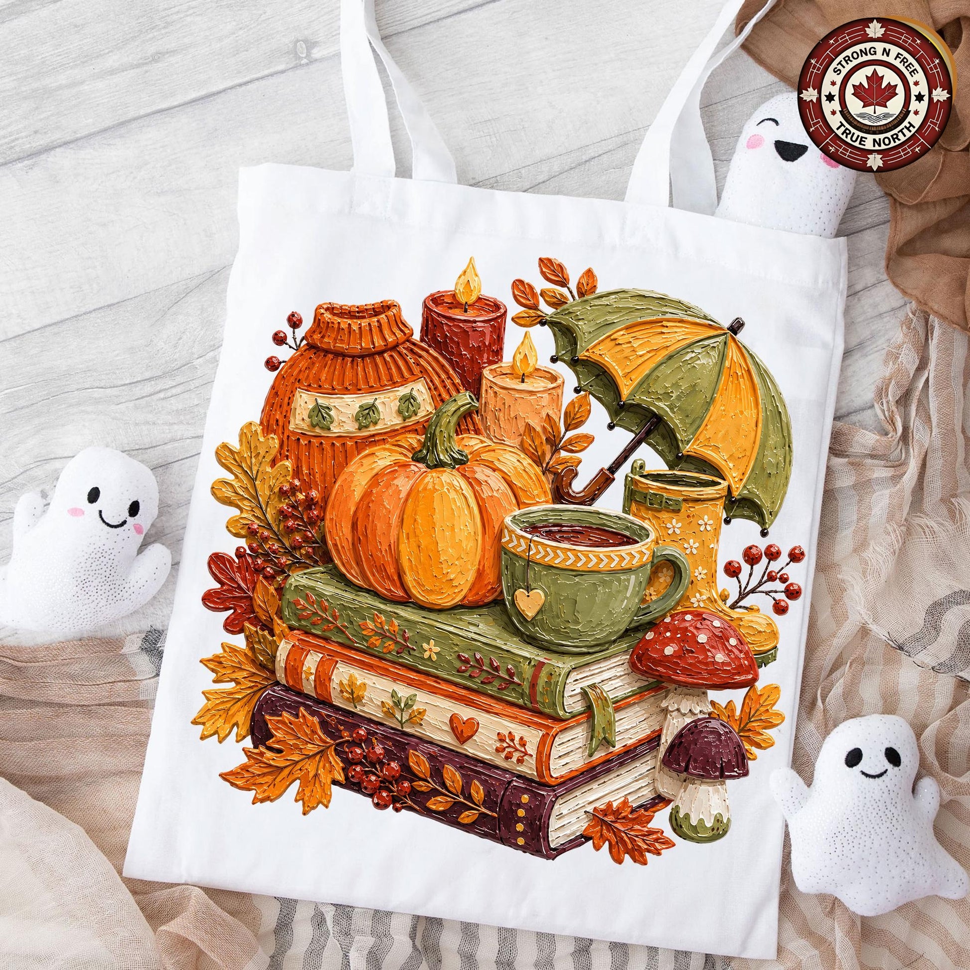 Fall Vibes , Leopard Print Cozy Autumn Pumpkin Design, Happy Doodle Pumpkins ready-to-press DTF transfer photo 4