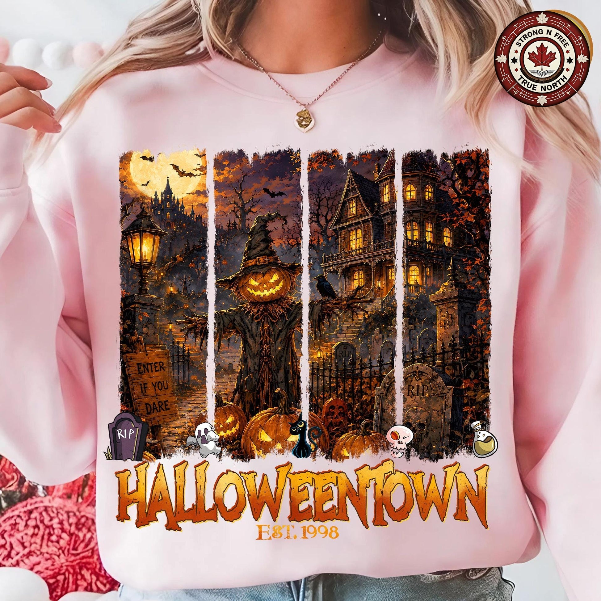 Cute Fall , Autumn Friends Cartoon Design, Pumpkin Season Graphic, Cozy ready-to-press DTF transfer photo 4