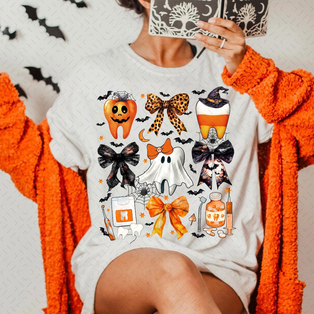 DTF Transfer – Coquette Halloween – Dentist