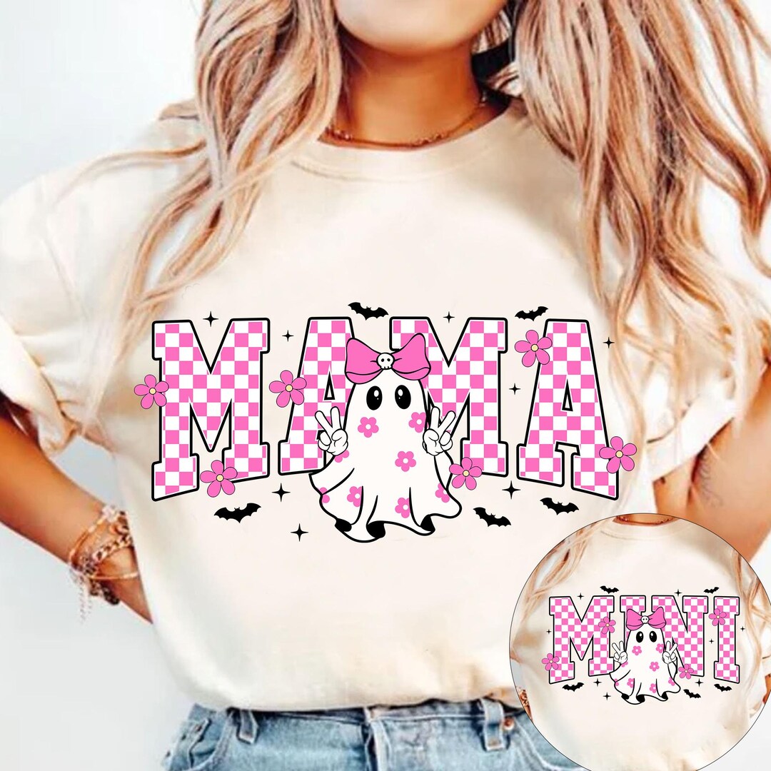 DTF Transfer – Halloween Mama Mini – Halloween Spooky Mama