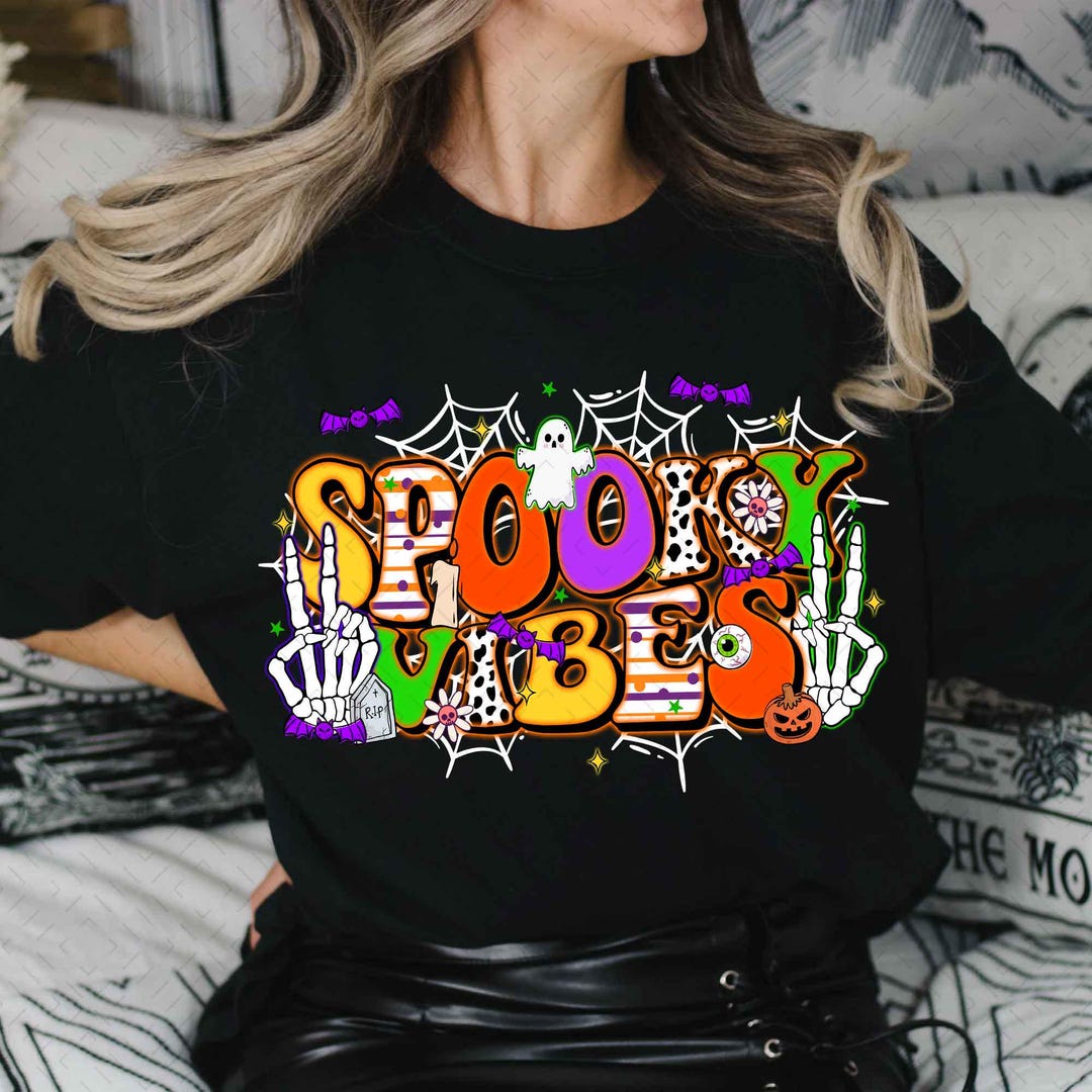 DTF Transfer – Spooky Vibes – Spooky Season
