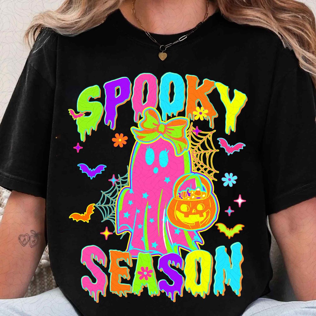 DTF Transfer – Spooky Season – Halloween Ghost – Design 2
