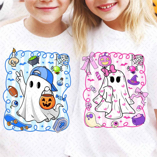 DTF Transfer – Personalized Halloween Kids Name