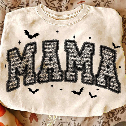 DTF Transfer – Spooky Mama – Retro Halloween