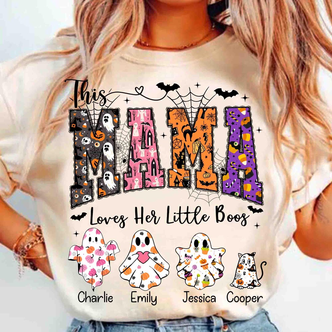 DTF Transfer – Lace This Mama Loves Her Boos