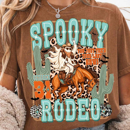 DTF Transfer – Spooky Rodeo Western Halloween
