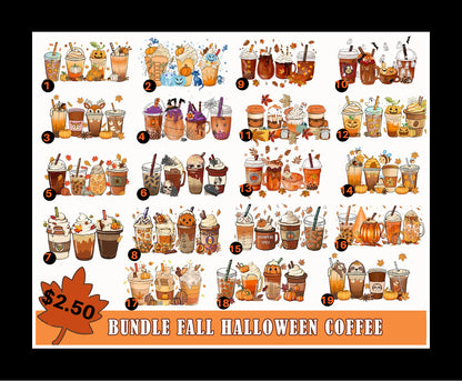 DTF Transfer Fall Theme Pumpkin Spice Everything 19* Designs