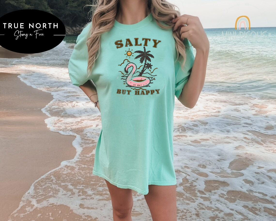 DTF Transfer Summer Salty   - 4 Colors of the Designs