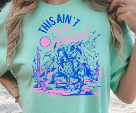Summer Western T-Shirt or Sweatshirt - This Aint Texas