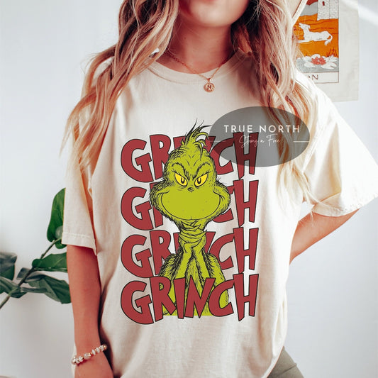 DTF Transfer Christmas Grinch Grinch Jumbo