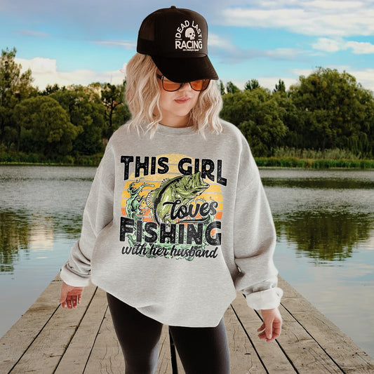 DTF Transfer Summer This Girl Likes Going Fishing - Husband