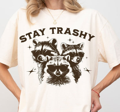 T-Shirt Or Sweatshirt / Hoodie Fall Halloween  Stay Trashy