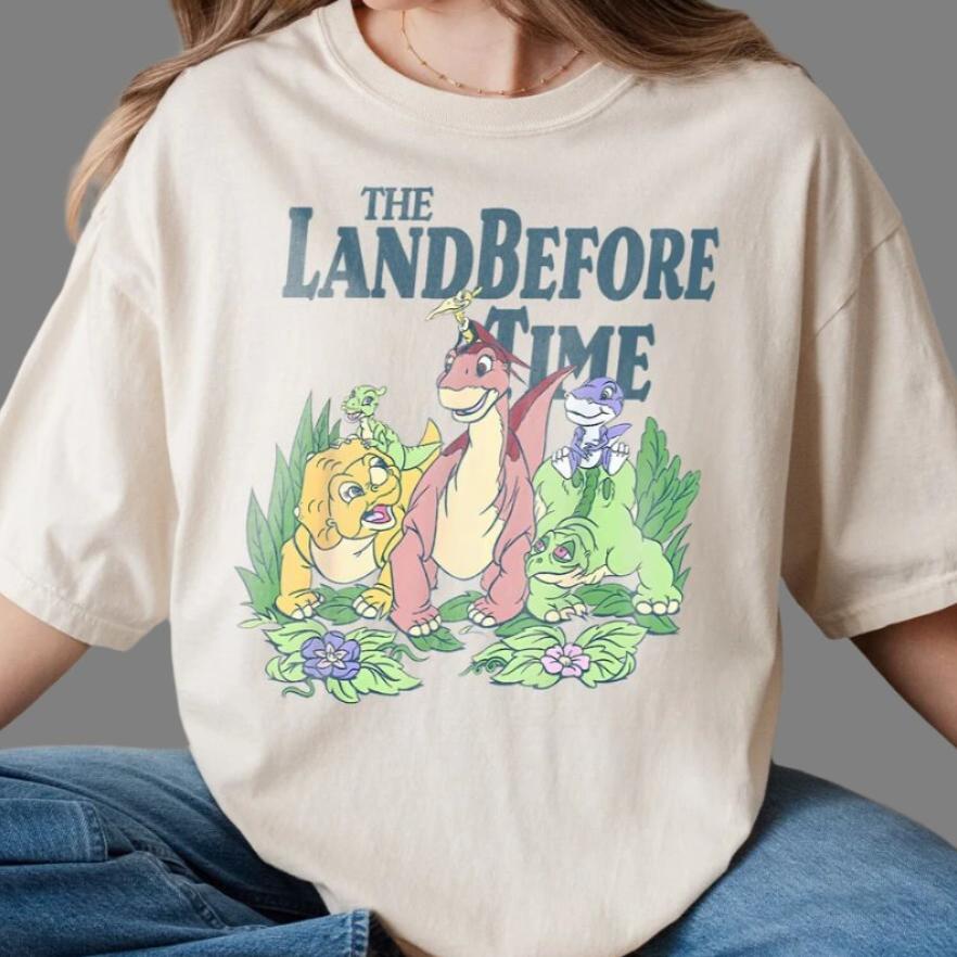 T-Shirt Or Sweatshirt Vintage Land Before T - Classic