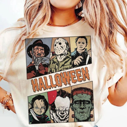 Sweatshirt Hoodie T-Shirt Fall Halloween Slasher Team