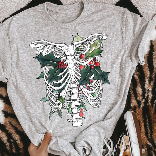 Sweatshirt Hoodie T-Shirt Christmas Your Christmas Spine