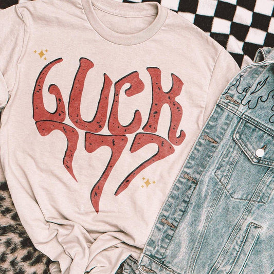Sweatshirt Hoodie Crewneck T-Shirt  Happy Valentines Luck 777