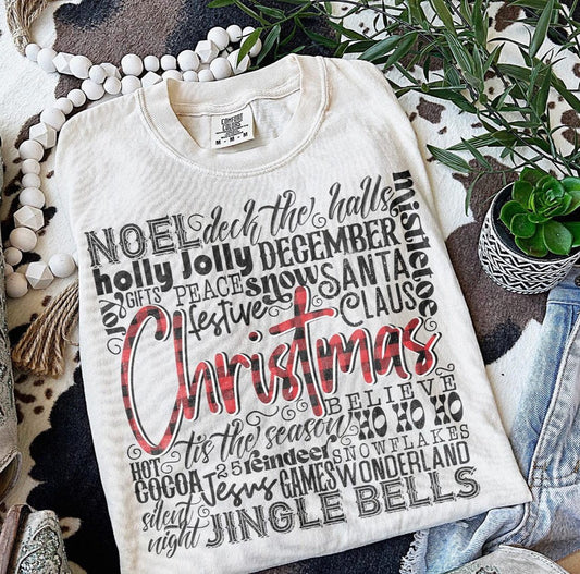 Sweatshirt Hoodie Or T-Shirt  Christmas Noel December