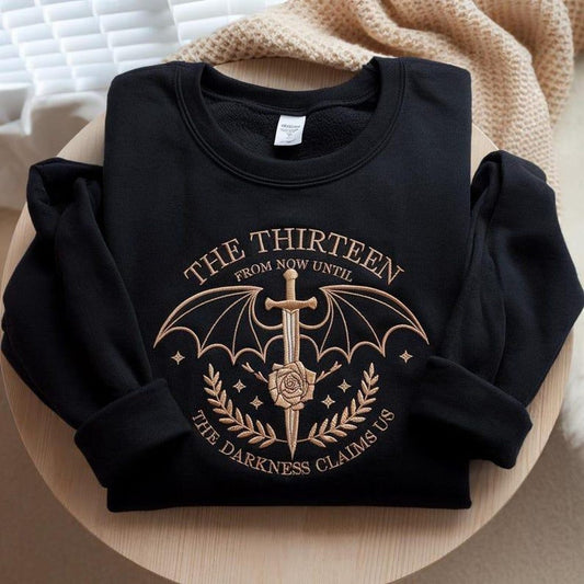 Embroidered Academia Crest “The Thirteen” Sword & Wings