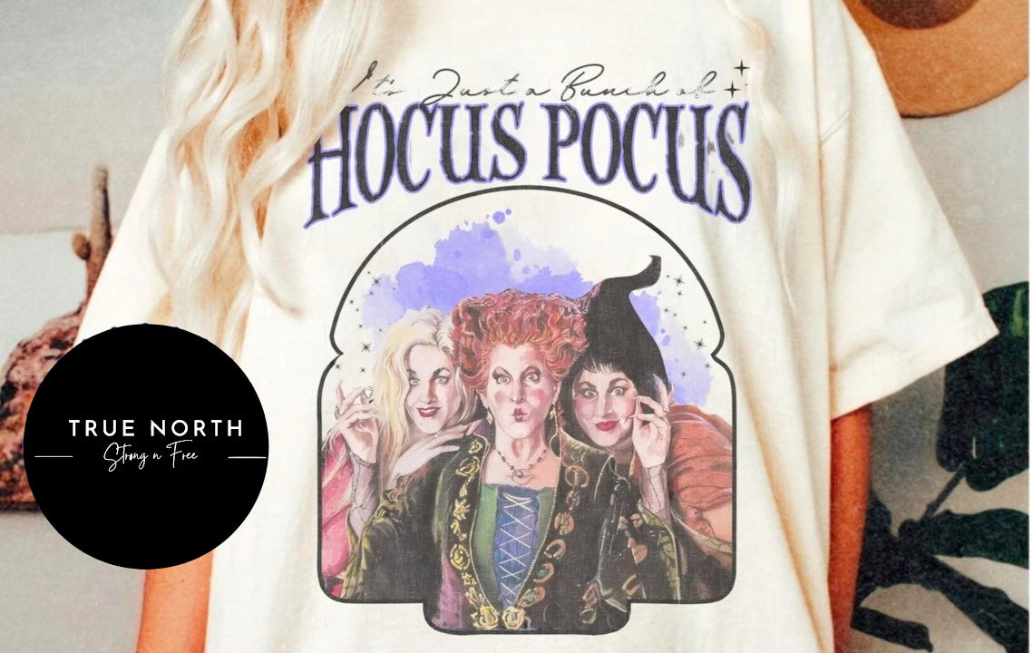 DTF Transfer Fall Theme Hocus Pocus Halloween